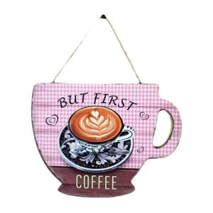 コーヒーバードアサイン 2D壁掛けサイン コーヒ...の商品画像