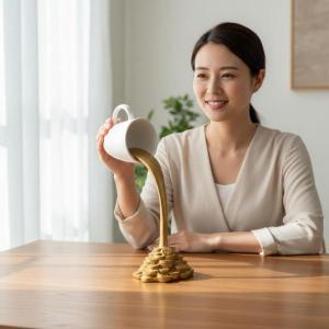 コーヒーマグ テーブルアート 中空注ぎ 造形 ...の詳細画像3