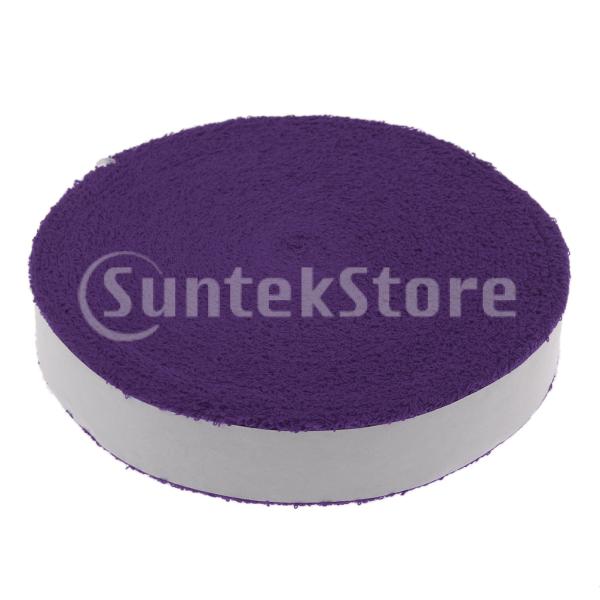 紫色のオーバーグリップテニススカッシュバドミントンラケットラケット用のタオルグリップテープ