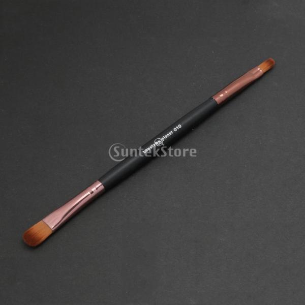 化粧品 ダブルエンド スモーキー アイブラシ アイシャドウ ブレンディング ブラシ