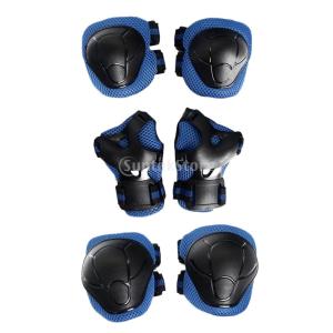 6色選べ キッズ アウトドア 運動サポーター ローラースケート/自転車