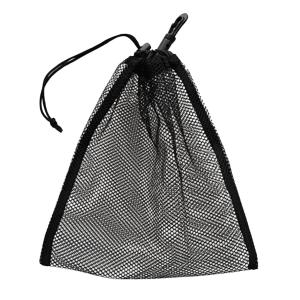 ゴルフボール・テニスボール収納用 メッシュバッグ ネットバッグ ボールバッグ 全6色 - ブラック｜stk-shop