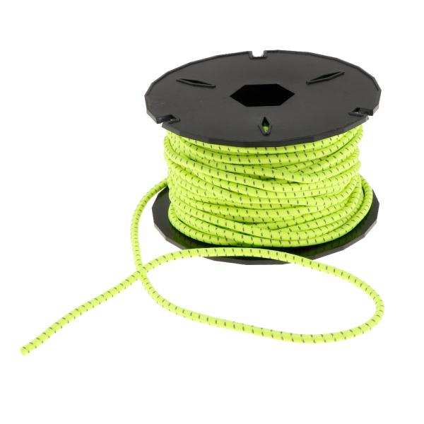 ラテックス 3mm 弾性ロープ ショックコード テントポール リペアコード 耐摩耗 緑