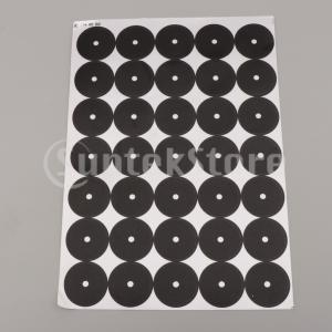 30のプールテーブルスポットマーキングステッカースヌーカーボールステッカーセット