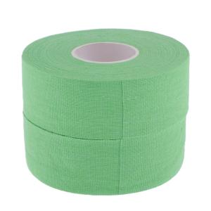 2ロール耐摩耗スキッド抵抗スポーツアイスホッケースティックテープグリーン