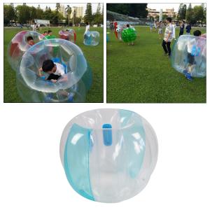 120センチメートルpvcインフレータブルバンパーボール強化ビーチ遊び場裏庭公園バブルサッカージュニアゾーブボール相撲スーツゲームプレイおもちゃ
