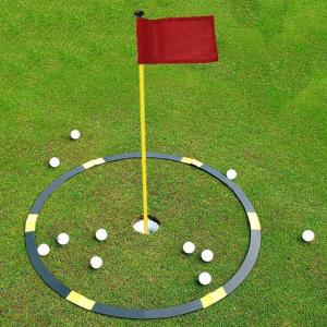 ソリッドカラーゴルフピンフラッグ.9.65 5...の詳細画像2