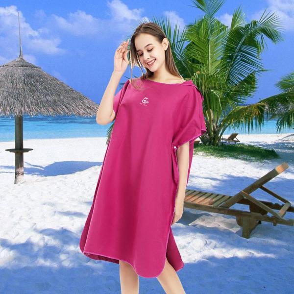 Swim Fuc??hsineのためのローブウェットスーツソフトを変更するMicrofiber Su...