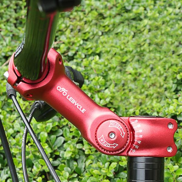 アルミ合金自転車のステムハンドルバーアクセサリーライザーのトラックバイクMTB赤31.8x110mm