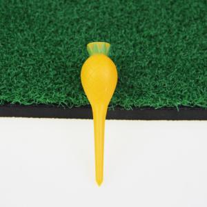 ゴルフティー70mm / 2.76インチゴルフアクセサリー用漫画プラスチックゴルファーフルーツ｜stk-shop