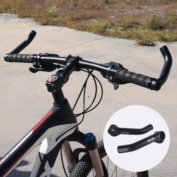 自転車ハンドルバーエンド22.2mmエクステンダー自転車レストバーエンドコンポーネント155x22m...
