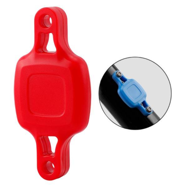 ボトルケージの下に隠されたロケーター保護カバースペアパーツポジショニングレッド