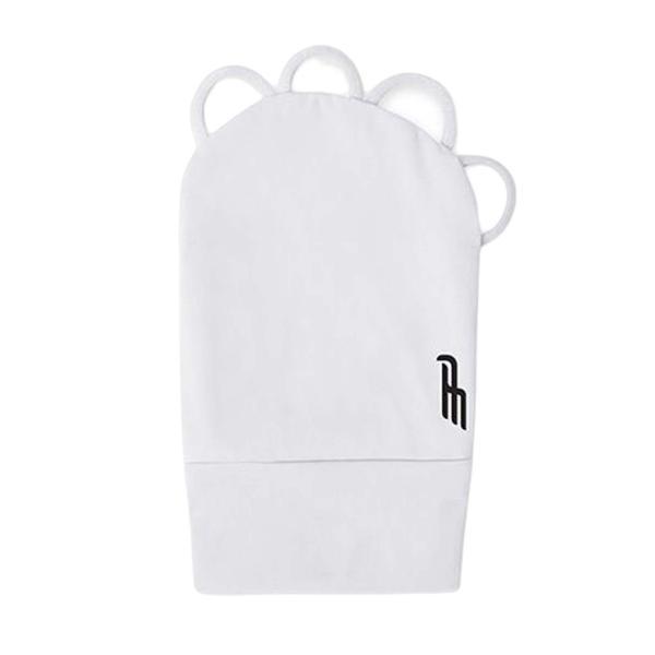 日焼け止め フィンガーグローブ アイスシルク素材 軽量 伸縮性 携帯用 XL 右 ホワイト