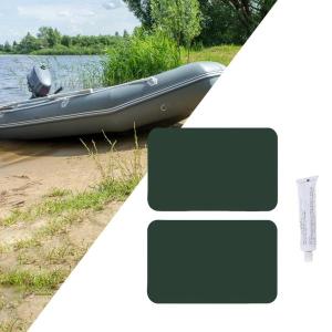 インフレータブル ボート修理キット カヤック PVC 修理パッチ ゴム製ボート テント用 グリーン