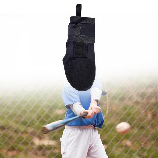 ソフトボール スライディング ミット 練習 調整可能 保護 野球 スライディング グローブ ブラック...