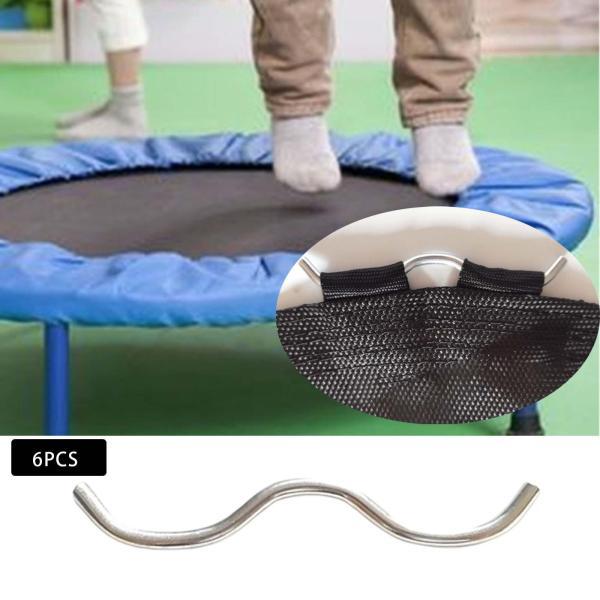 6x W 型デュアル トランポリン スプリング フック、トランポリン トライアングル バックル、頑丈...