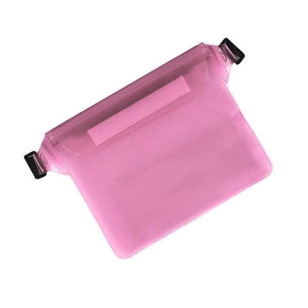 防水収納バッグ 耐久性のあるポーチ カヤックウォーターアウトドア用 ピンク
