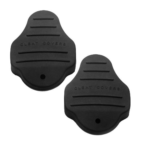 2x サイクリングシューズ クリート カバー 簡単に取り付け &amp; 取り外しができるバイク ペダル ク...
