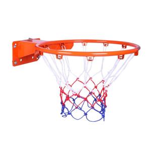 バスケットボールフープとネットセット 壁掛けスチールフレーム 吊り下げバスケットボールフープ 子供｜stk-shop