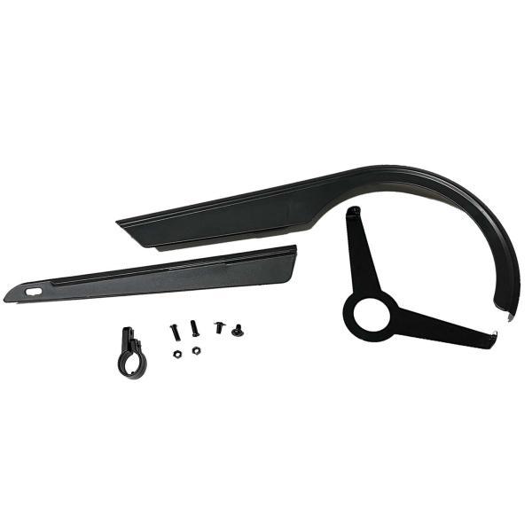 バイクチェーンカバー マウンテンバイクチェーンガード サイクリングアクセサリー用 キッズバイクスタイ...