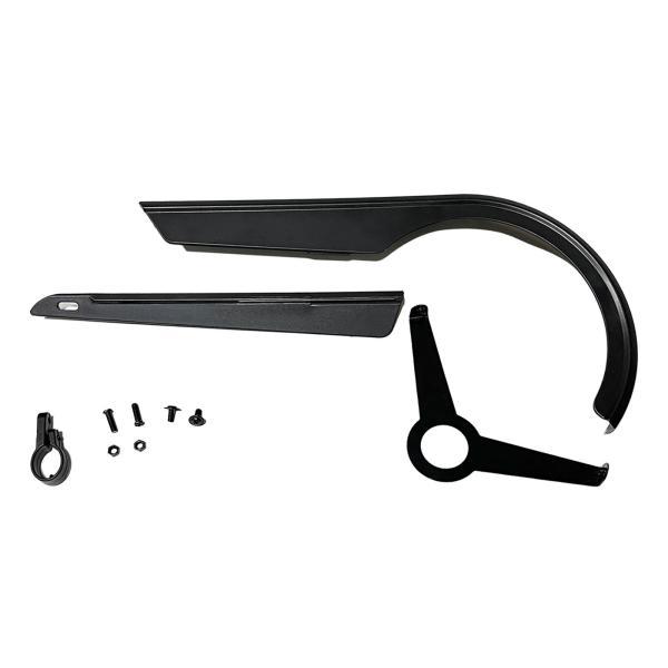 バイクチェーンガードカバー 48-52T 自転車チェーンプロテクターサイクリングサイクリングライディ...