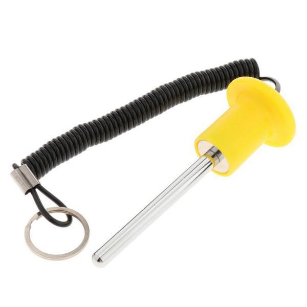 イエロー 8x80mm ウェイトスタックピン ウェイト スタック ピン ウェイト ピン 交換用エクス...