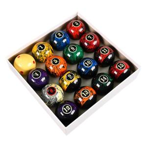 16x プールテーブルボール ビリヤードボール ビリヤード用品 プロフェッショナルセット スヌーカーボール プレイルーム トーナメント レクリエーショ