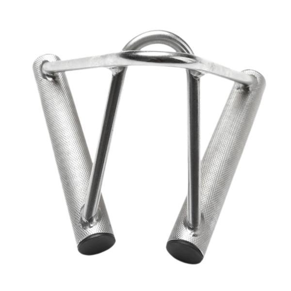 プレスダウンケーブルアタッチメント Vリンググリップ 滑り止めハンドル器具 筋力トレーニング プルダ...