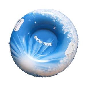 インフレータブルスノーチューブ ハンドル付き 雪のおもちゃアクセサリー 雪そり 雪リング 誕生日 休日 新年 家族アクティビティ用