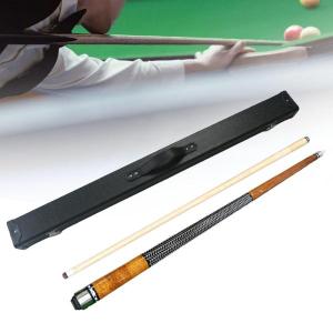 ビリヤード キュースティック 13mm チップ ビリヤード プールスティック 初心者 男性 女性 スターター用 ブラウン