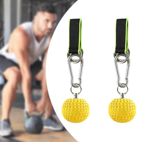 2 個クライミング懸垂ボールホールドグリップ懸垂バーエクササイズバーベルボール直径 9 センチメート...