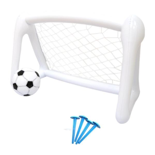 キッズミニサッカーゴールセットミニサッカーゴールインフレユースサッカーゴールセット屋内屋外スポーツト...