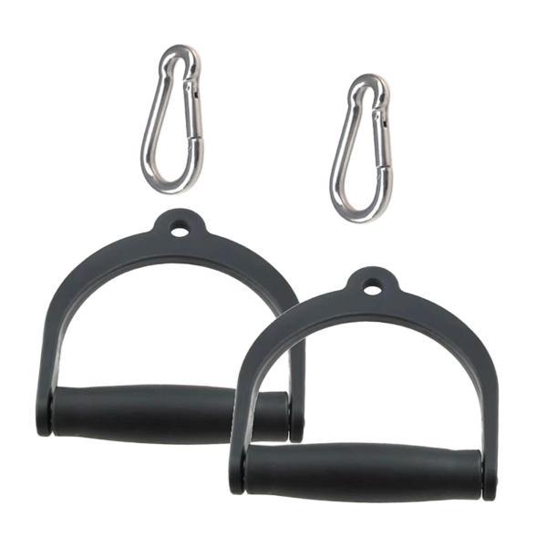 LAT プルダウンアタッチメント快適なグリップ抵抗バンドハンドルプーリーシステムボディビルディング用...