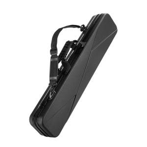 ビリヤードスティックキャリングケース 1/2分割クラブバッグ 旅行用 ビリヤードゲームハンドル ブラック