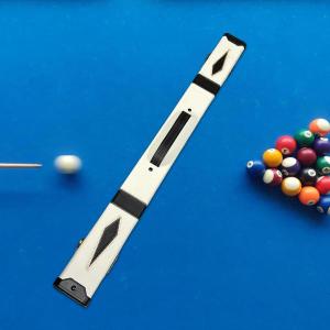 プールキューケース プールビリヤードアクセサリー スタイリッシュ ポータブル プールキュースティックボックス ホワイト