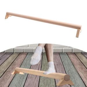 木製平均台 体操器具 滑り止め 多機能トレーニング バランスフロアビーム 足首強化器 キック用 ホームジム