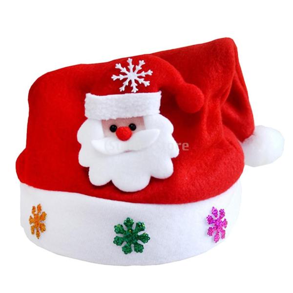 全3パターン サンタ帽子 クリスマス 帽子 ハット ノベルティ トナカイ サンタさん 雪だるま 贈り...