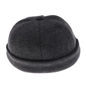 帽子のつば  フランジ 家主 キャップ レトロ 素晴らしい色 素晴らしい価格  全3色 - 暗灰色