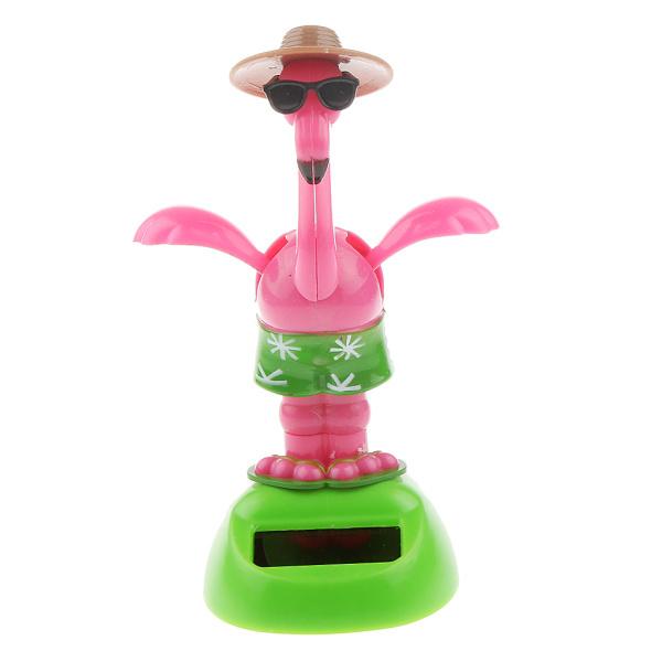 ダンシンググースダンサー-ソーラーボブルヘッド人形-車のインテリアダッシュ装飾飾り