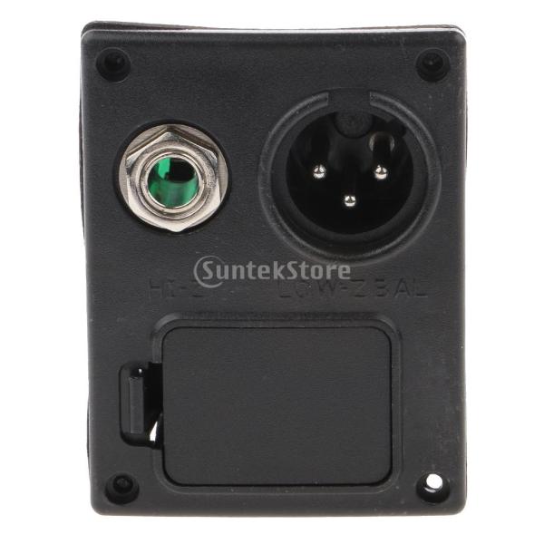 Non-brand 9V ギター ベース EQピックアップ バッテリー ボックス ケース コンタクト...
