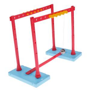 DIY ニュートン ゆりかごキット バランス ボール 物理学振り子 ギフト 約21*16*10cm