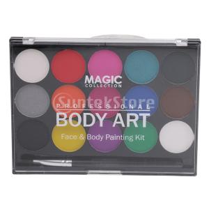 フェイス＆ボディ 絵画 顔料 顔の塗料 フェイスペイントパレットセット