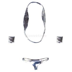 人形用 アクセサリー 1/6スケールビキニセット 12インチ女性フィギュアボディ用 2サイズ選択 - BIGサイズ