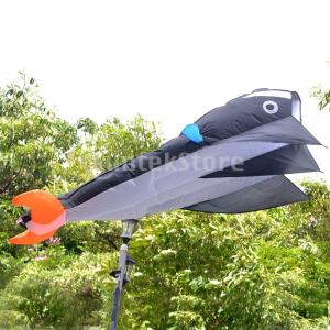 B Blesiya 贈り物 おもちゃ ポリエステル製 イルカ形 パラフォイルカイト