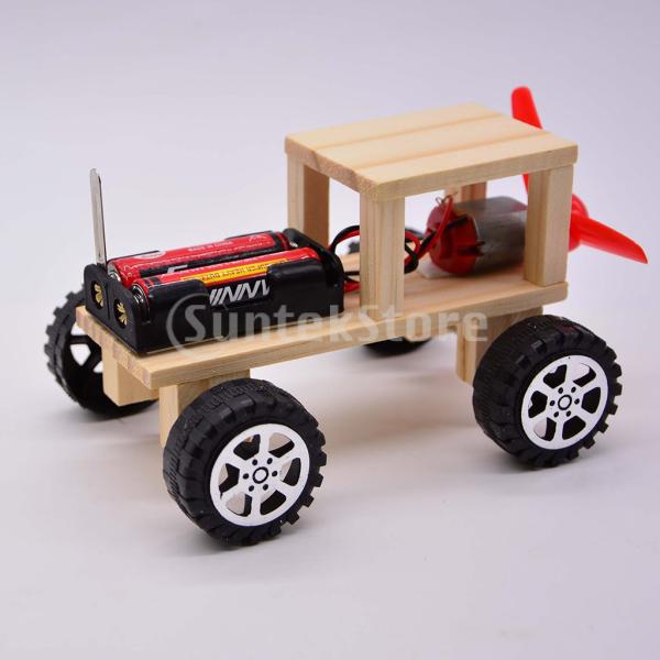 DIY風力車モデルキット学校物理学科学ステム教育玩具