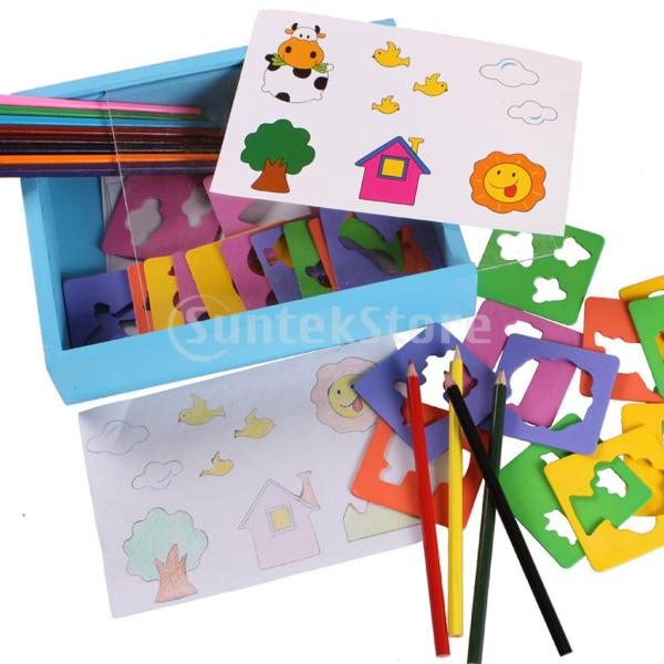子供の製図板のマットのおもちゃの着色のペン型セットの子供の芸術教育