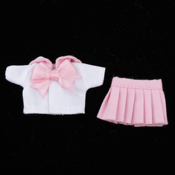 Obitsu11ドールパーティーカジュアル衣装ピンク用ドール制服スカート
