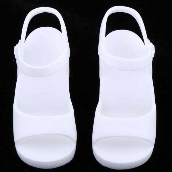 ラブリードールシューズハイヒールサマーアクセサリーにある1/4ドールズAccs - 白