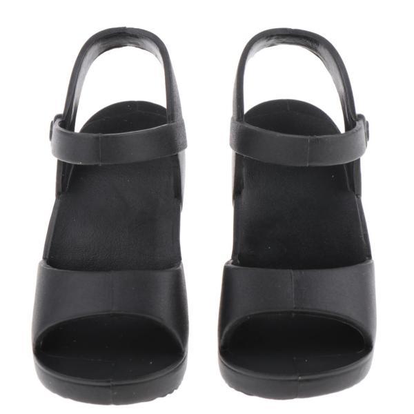 ラブリードールシューズハイヒールサマーアクセサリーにある1/4ドールズAccs - ブラック