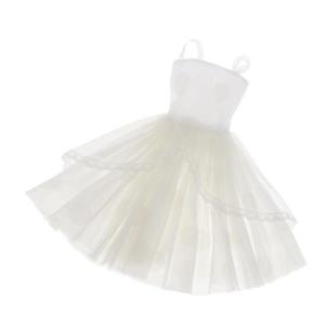 ホワイト BJD人形ドレス 1/3人形のスカート｜stk-shop